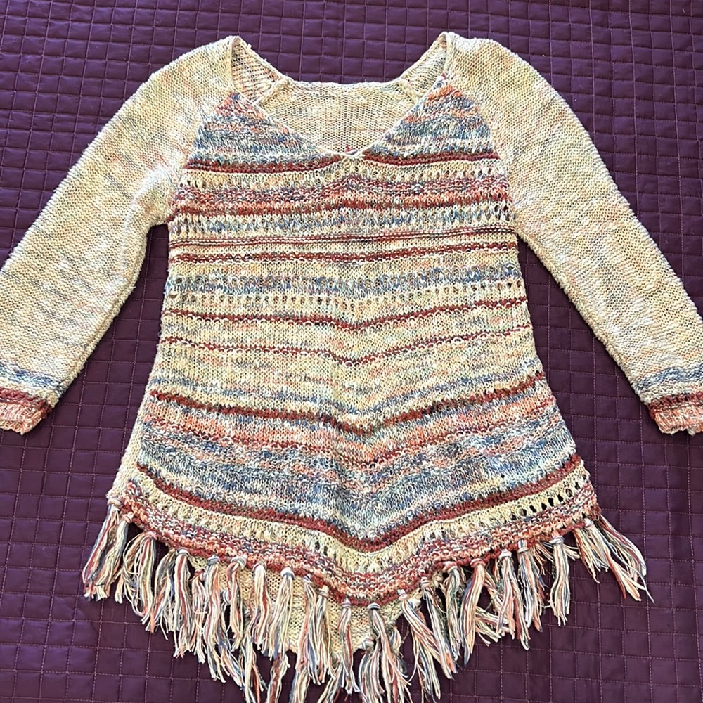 American rag boho sweater